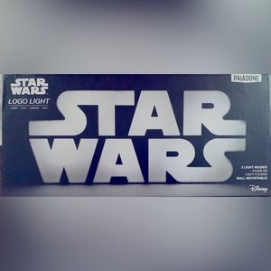 Brand new never opened Star Wars logo light.